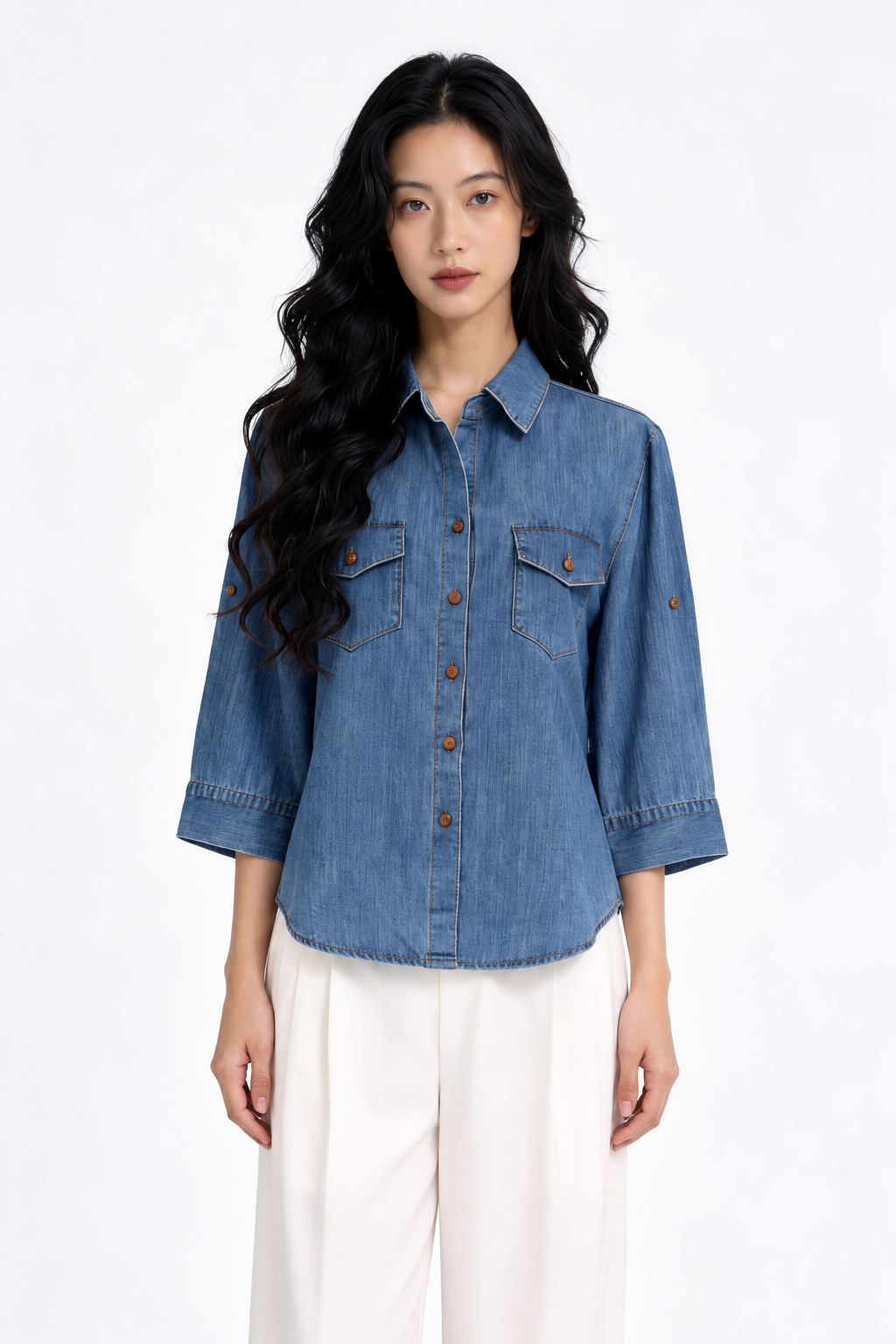Ottavia Relaxed Denim Shirt
