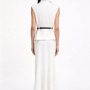 Aretina Belted Utility Vest