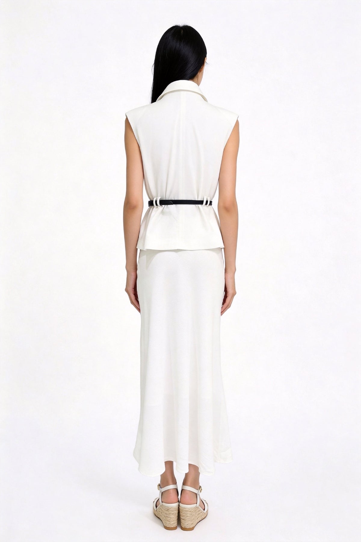 Aretina Belted Utility Vest