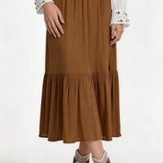 Calienne Soft Drape Maxi Skirt