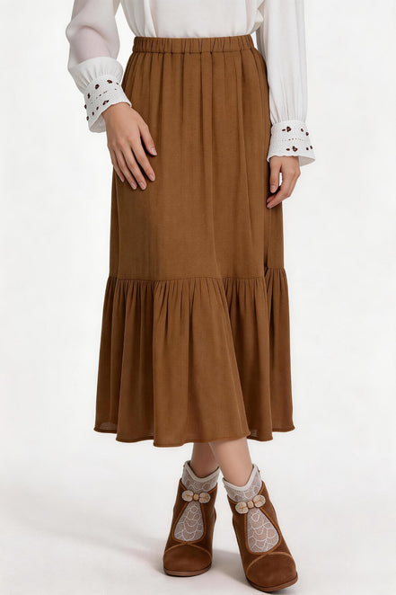 Calienne Soft Drape Maxi Skirt