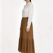 Calienne Soft Drape Maxi Skirt