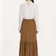 Calienne Soft Drape Maxi Skirt