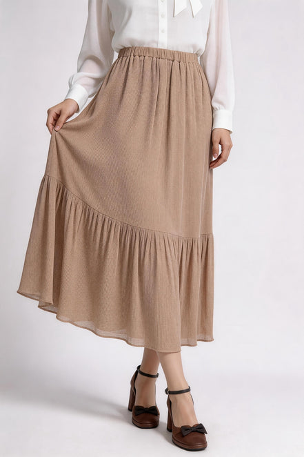 Calienne Soft Drape Maxi Skirt