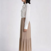 Calienne Soft Drape Maxi Skirt