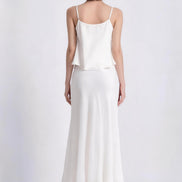 Elena Draped Cowl Satin Camisole