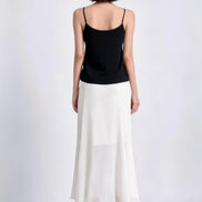 Elena Draped Cowl Satin Camisole