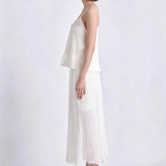 Elena Draped Cowl Satin Camisole