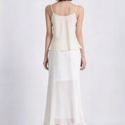 Elena Draped Cowl Satin Camisole