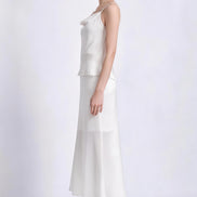 Elena Draped Cowl Satin Camisole