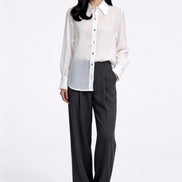 Gia Essential Textured Button-Down