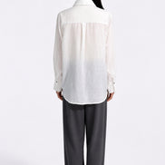 Gia Essential Textured Button-Down