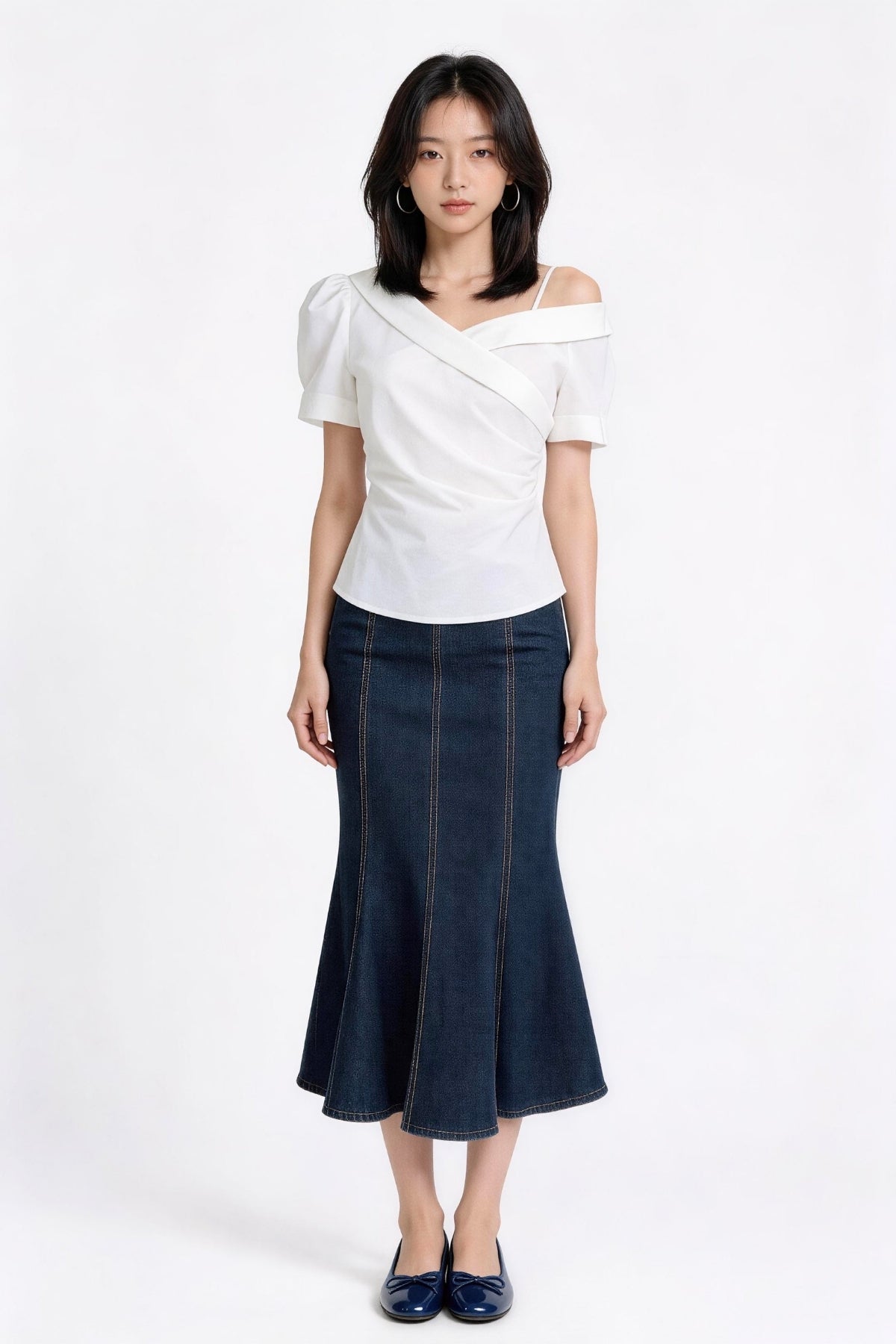 Isolisse Asymmetry Blouse