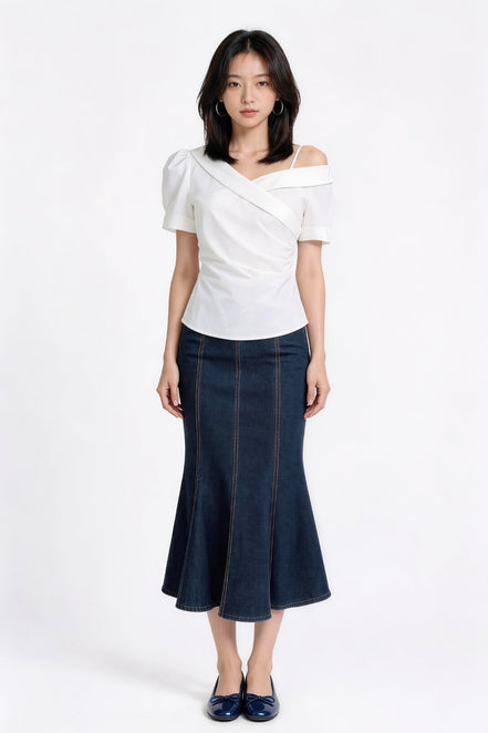 Isolisse Asymmetry Blouse