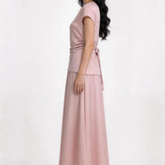 Jessamine Draped Satin Top