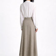 Vesna Flowing A-Line Maxi Skirt
