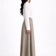 Vesna Flowing A-Line Maxi Skirt