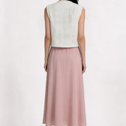 Peronella Multi-Pocket Tweed Vest