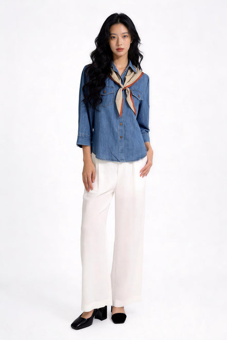Ottavia Relaxed Denim Shirt
