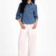 Ottavia Relaxed Denim Shirt