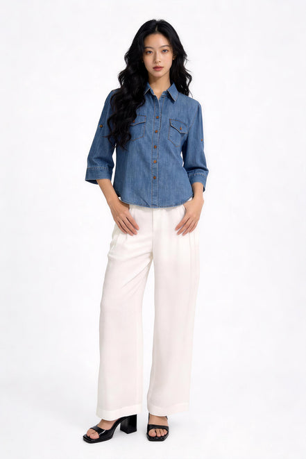 Ottavia Relaxed Denim Shirt