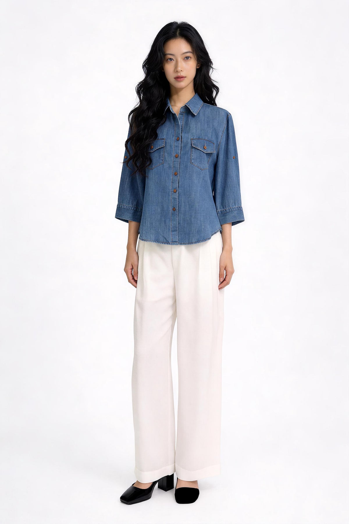 Ottavia Relaxed Denim Shirt
