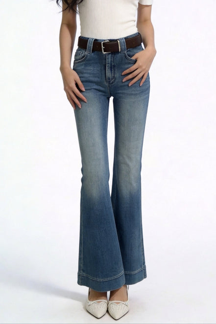 Kora High-Waist Flare Jeans