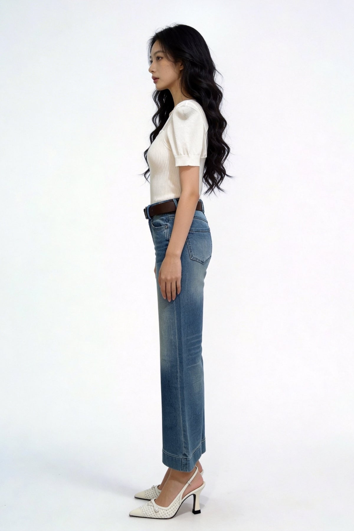 Kora High-Waist Flare Jeans