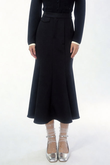 Lysandra Mermaid Midi Skirt