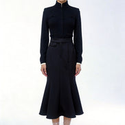 Lysandra Mermaid Midi Skirt