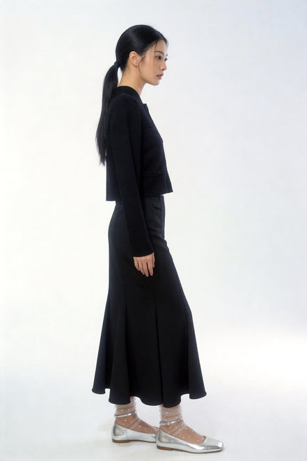 Lysandra Mermaid Midi Skirt