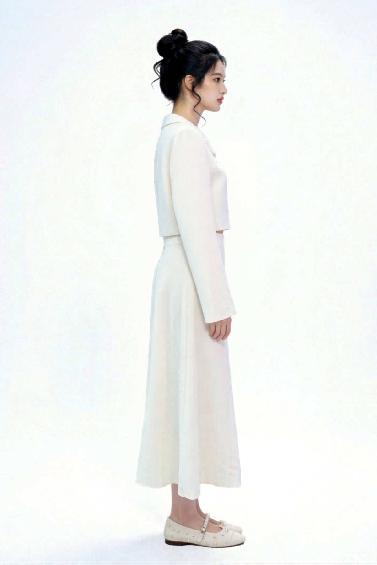 Lysenne Tailored Cropped Jacket