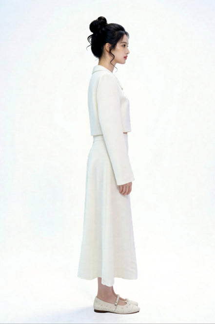 Lysenne Tailored Cropped Jacket