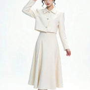 Lysenne Tailored Cropped Jacket