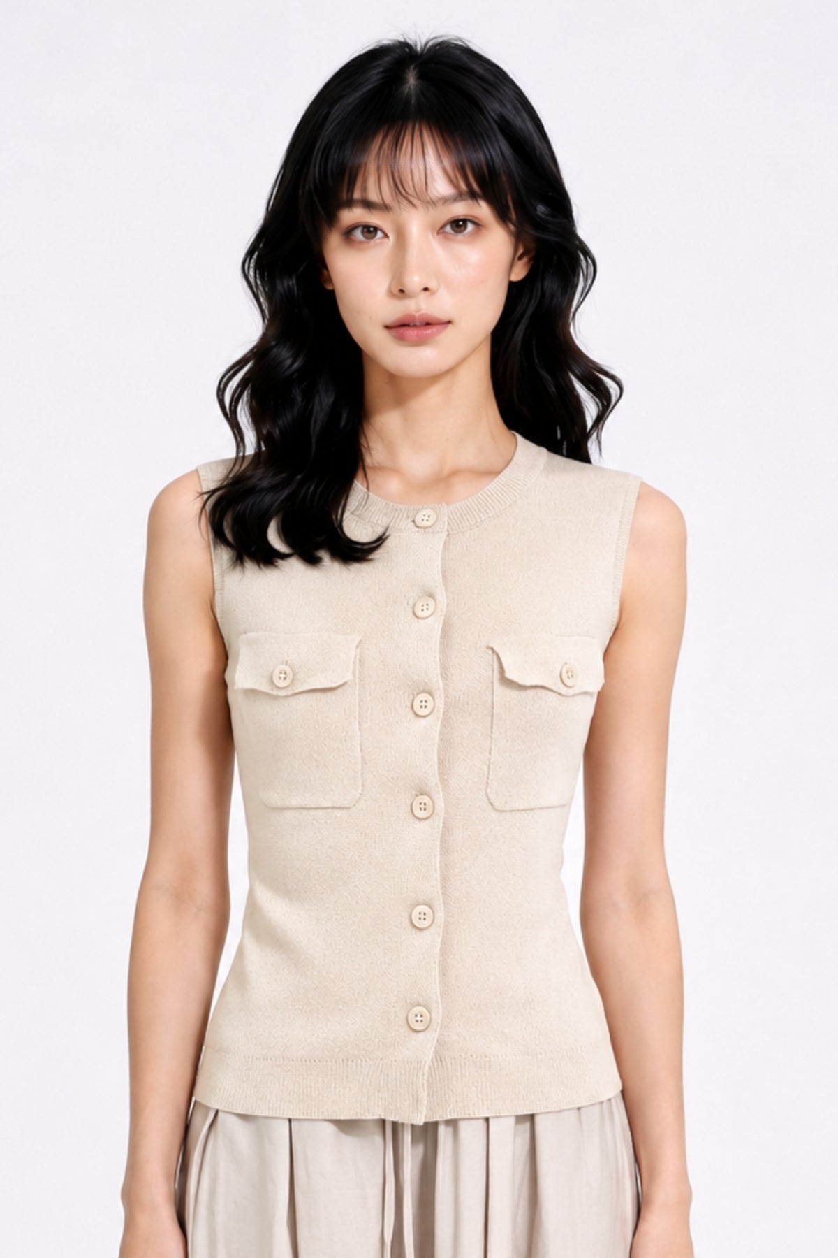 Mireya Utility Knit Vest