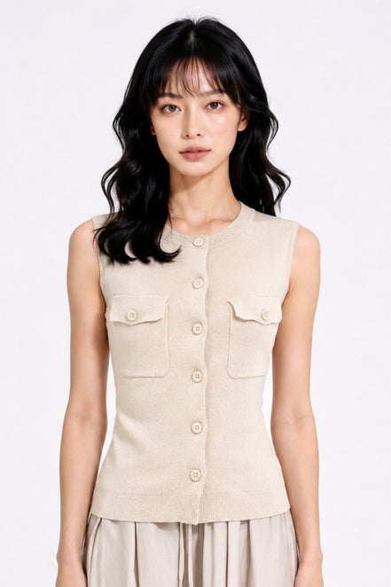 Mireya Utility Knit Vest