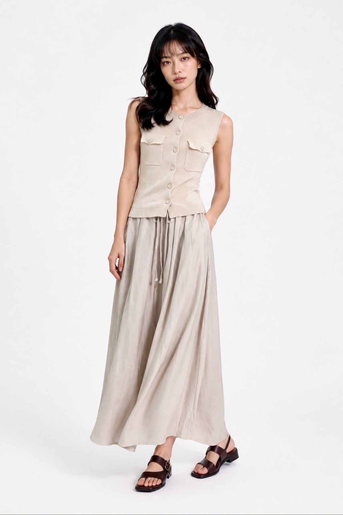 Mireya Utility Knit Vest