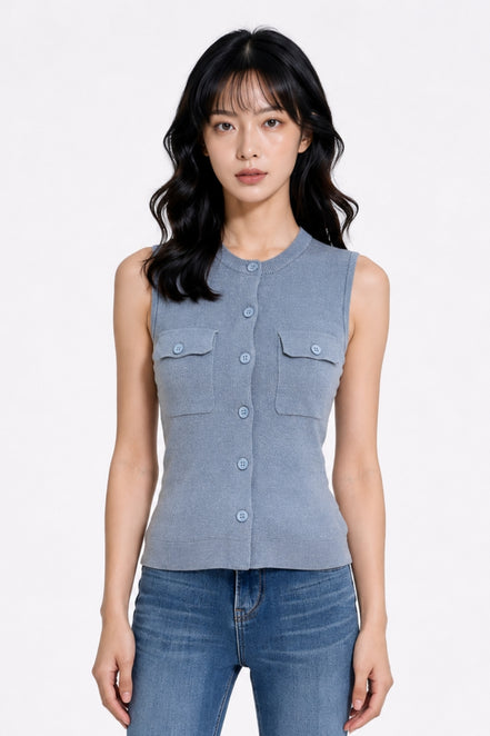 Mireya Utility Knit Vest