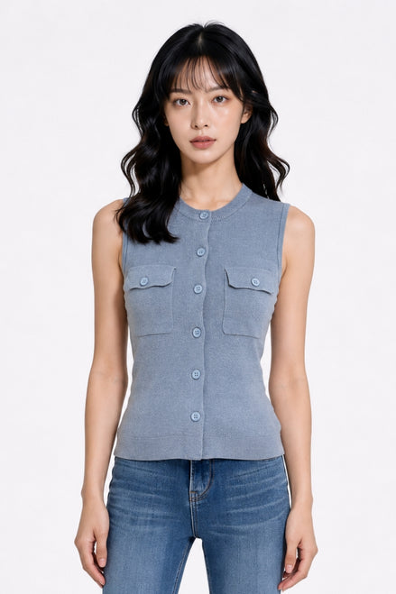 Mireya Utility Knit Vest