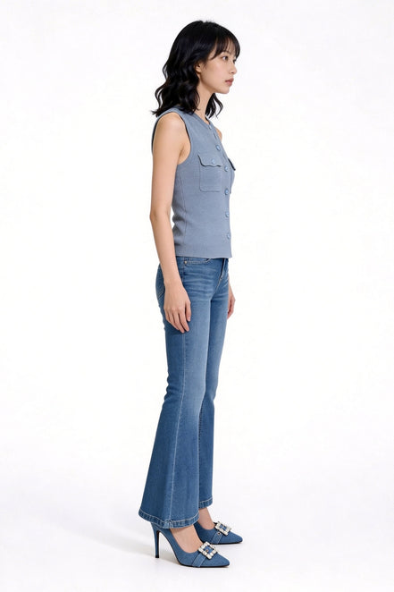 Mireya Utility Knit Vest