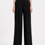 Ondine High-Rise Belted Wide-Leg Trousers