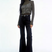 Orenza High-Rise Flare Denim