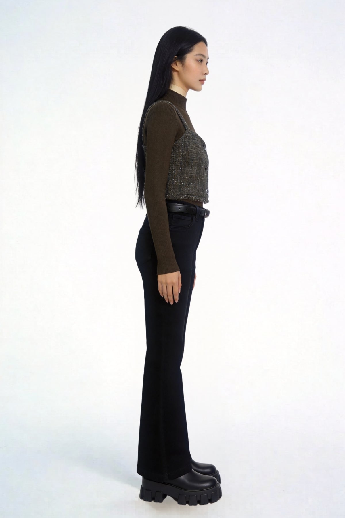 Orenza High-Rise Flare Denim