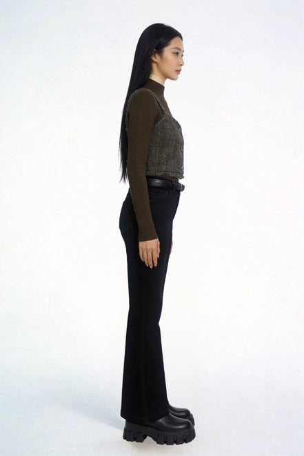 Orenza High-Rise Flare Denim