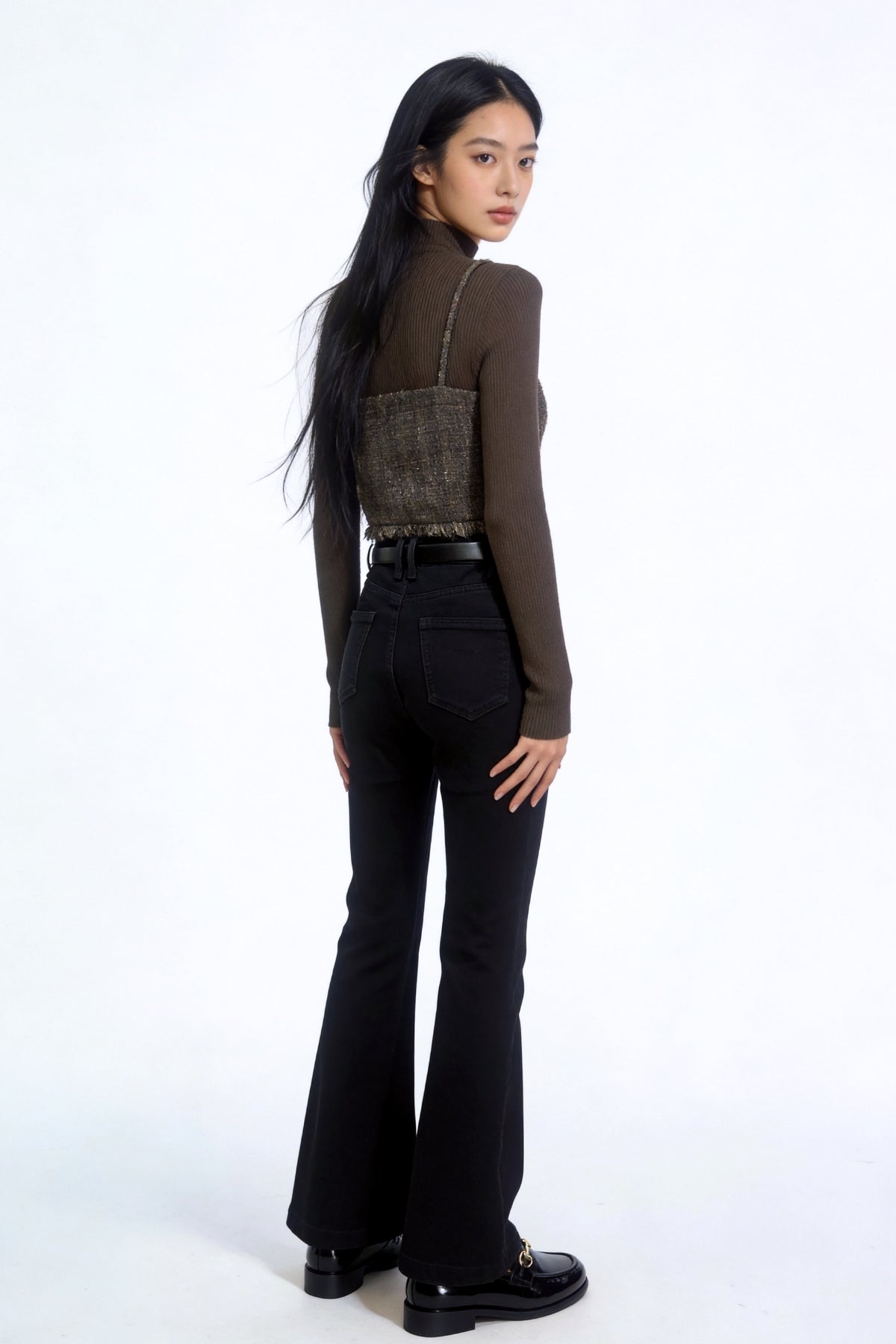 Orenza High-Rise Flare Denim