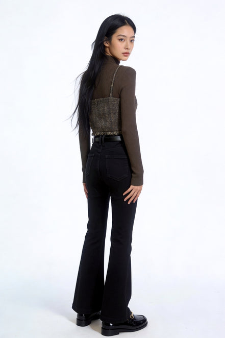 Orenza High-Rise Flare Denim