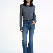 Petra High-Rise Flare Denim