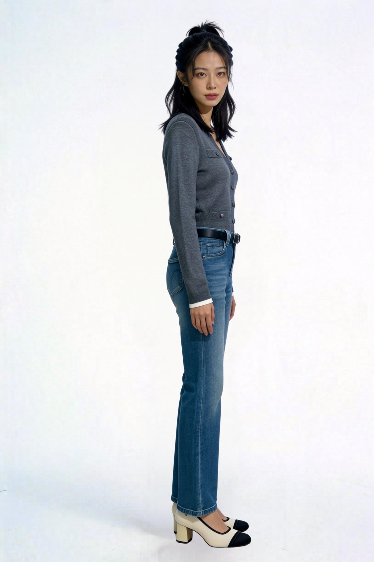 Petra High-Rise Flare Denim