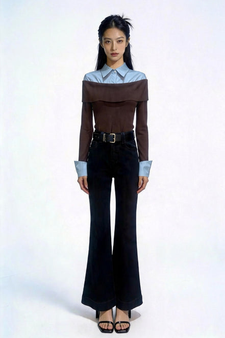 Raven Tailored Flare Pants
