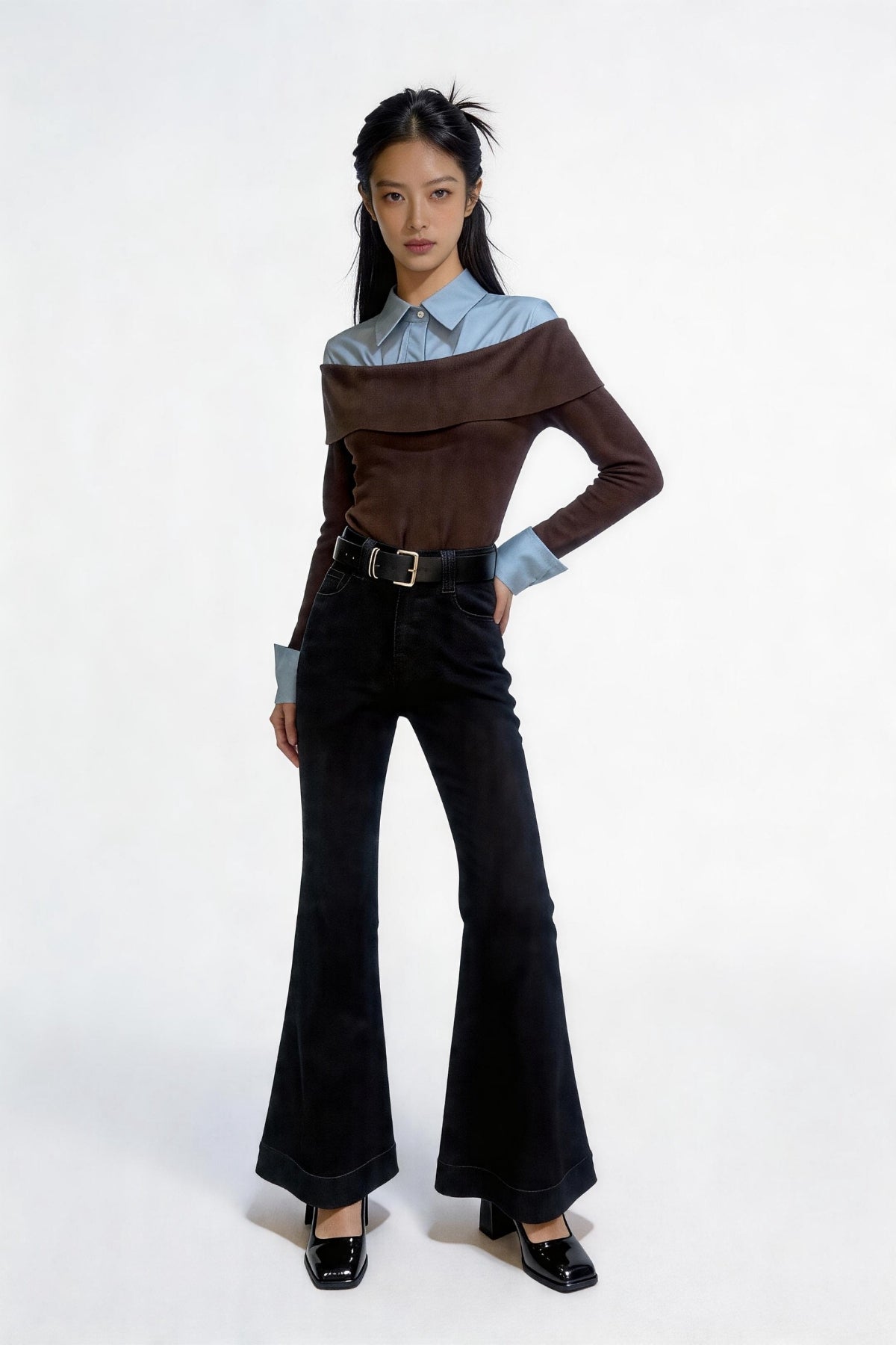 Raven Tailored Flare Pants